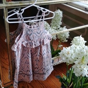 ⭐ NWT Jessica Simpson Peach & Blue Dress